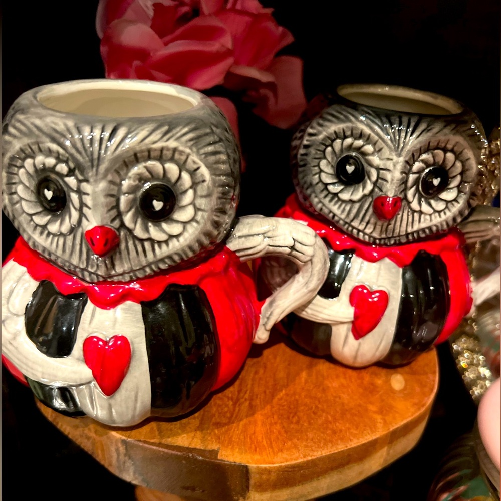 Johanna Parker Owl Mugs